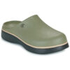 Dylan Notched Clog  Kaki