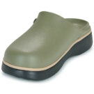 Crocs Dylan Notched Clog Kaki Zoccoli Donna - 3