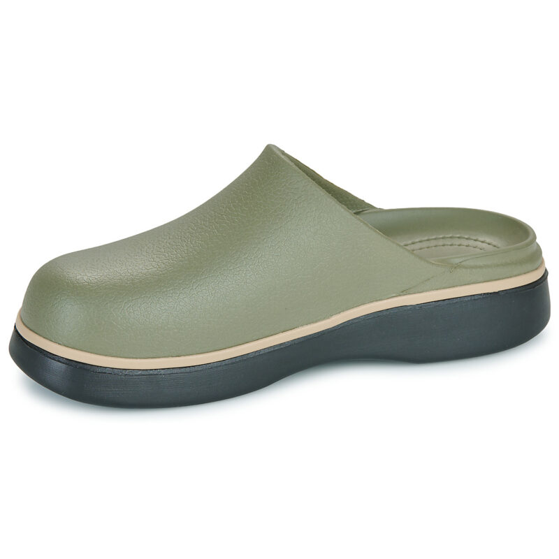 Crocs Dylan Notched Clog Kaki Zoccoli Donna - 4