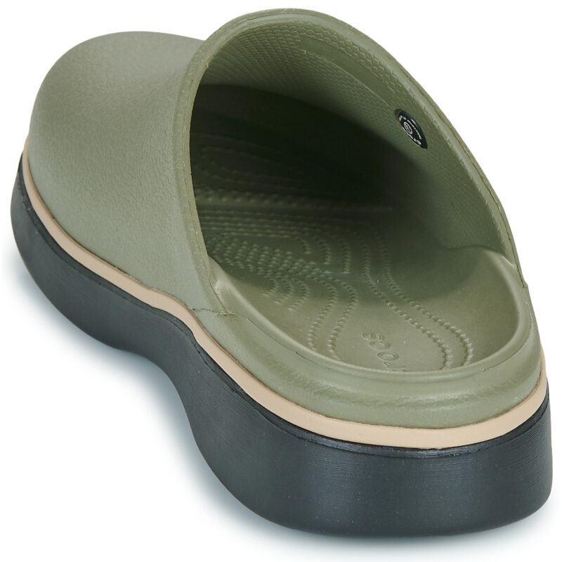 Crocs Dylan Notched Clog Kaki Zoccoli Donna - 5