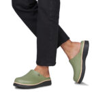 Crocs Dylan Notched Clog Kaki Zoccoli Donna - 8