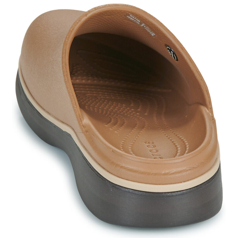 Crocs Dylan Notched Clog Marrone Zoccoli Donna - 5