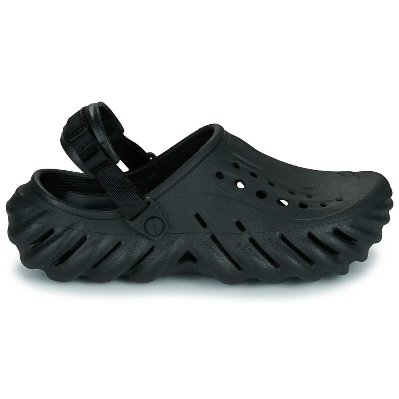Crocs Echo Clog Nero Zoccoli Donna - 2