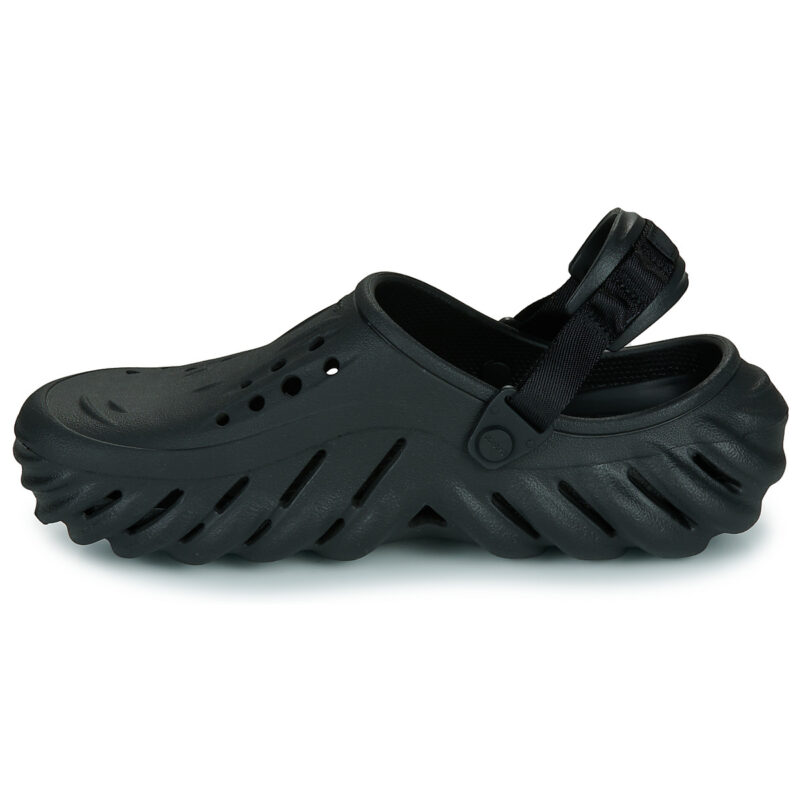 Crocs Echo Clog Nero Zoccoli Donna - 4