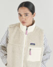 Felpa Patagonia W'S CLASSIC RETRO-X VEST Beige Felpa Donna - 5