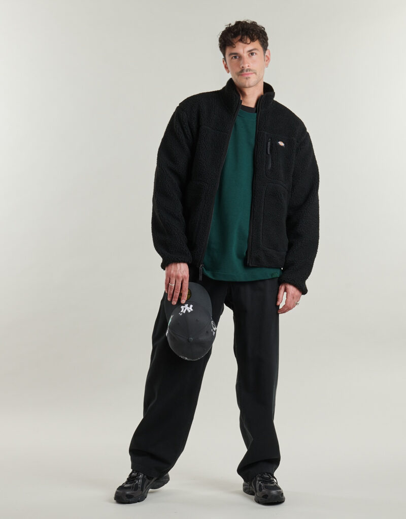 Dickies MOUNT HOPE FLEECE Black Men's Sweatshirt - 2