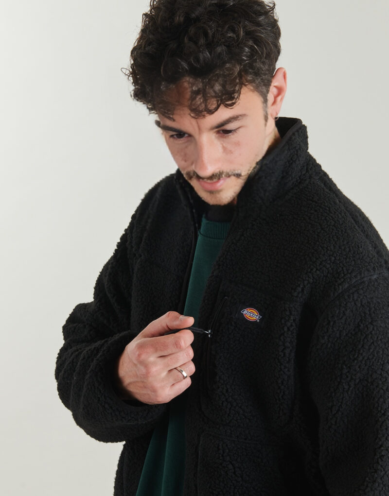 Dickies MOUNT HOPE FLEECE Black Men's Sweatshirt - 5