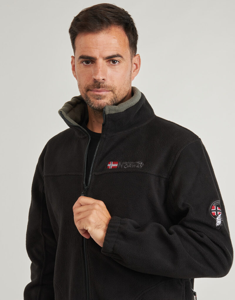 Geographical Norway TAMAZONIE Nero Felpa Uomo - 5