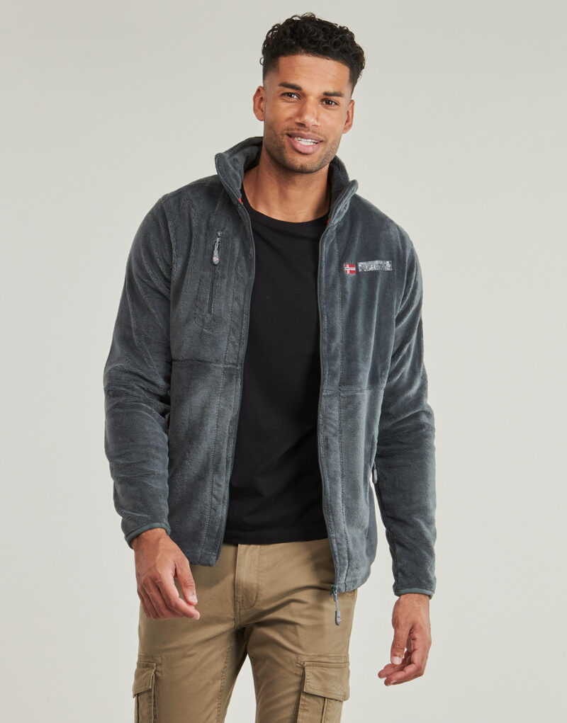 Geographical Norway UPLOAD Grigio Felpa Uomo - 2
