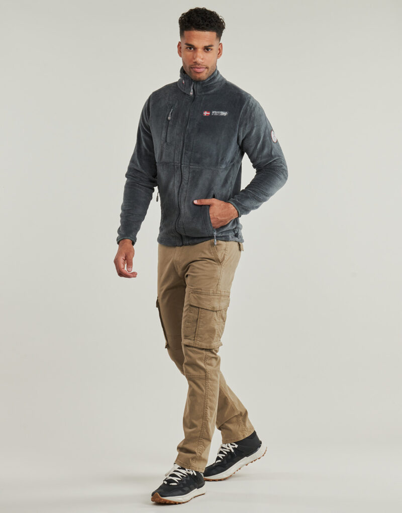 Geographical Norway UPLOAD Grigio Felpa Uomo - 3