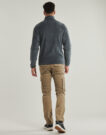 Geographical Norway UPLOAD Grigio Felpa Uomo - 4