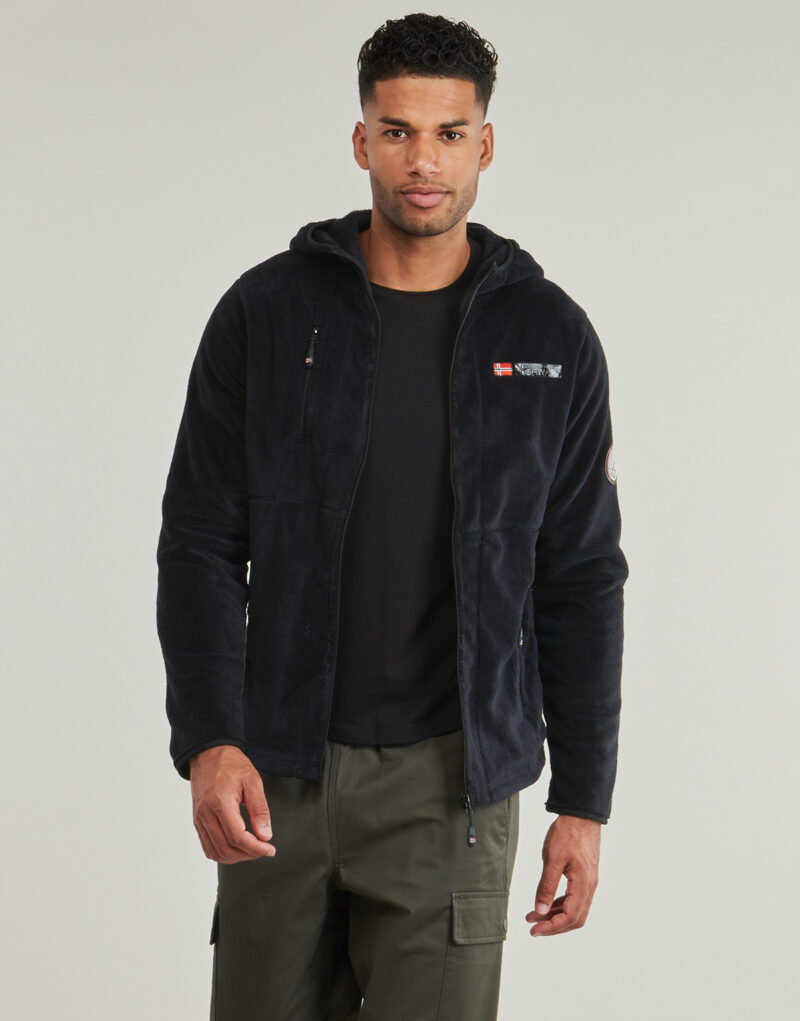Geographical Norway UPLOAD Nero Felpa Uomo - 2