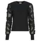JDY JDYFAIRVIEW Nero Felpa&nbsp;Donna - 1