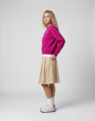 Lacoste Sweatshirt col rond en molleton Rosa Felpa Abbigliamento - 3