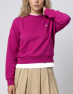 Lacoste Sweatshirt col rond en molleton Rosa Felpa Abbigliamento - 5
