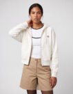 Dickies OAKPORT ZIPPED HOODIE W Bianco Felpa con cappuccio Abbigliamento - 2