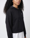 Lacoste Sweat à capuche en jersey double face oversize fit Nero Felpa con cappuccio Abbigliamento - 5