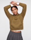 Lacoste Sweatshirt à capuche en molleton loose fit Marrone Felpa con cappuccio Abbigliamento - 3
