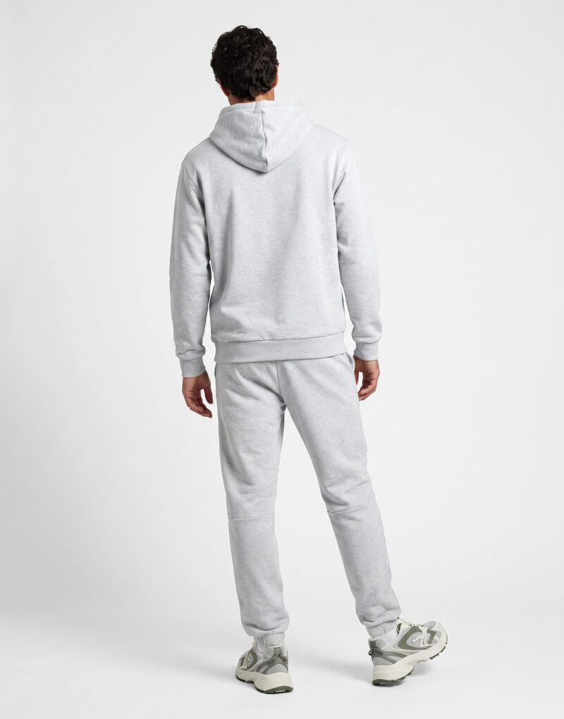 Lacoste Sweatshirt à capuche en molleton Grigio Felpa con cappuccio Abbigliamento - 4