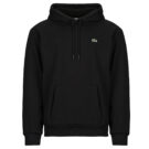 Lacoste Sweatshirt à capuche en molleton Nero Felpa con cappuccio Abbigliamento - 1