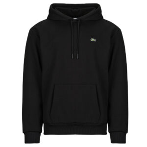 Felpe con cappuccio uomo Lacoste  Sweatshirt &agrave; capuche en molleton&nbsp;  Nero Lacoste 3617077692693