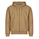 Lacoste Sweatshirt zippé à capuche en molleton Beige Felpa con cappuccio Abbigliamento - 1