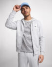 Lacoste Sweatshirt zippé à capuche en molleton Grigio Felpa con cappuccio Abbigliamento - 2