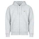 Lacoste Sweatshirt zippé à capuche en molleton Grigio Felpa con cappuccio Abbigliamento - 1