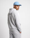 Lacoste Sweatshirt zippé à capuche en molleton Grigio Felpa con cappuccio Abbigliamento - 4