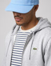 Lacoste Sweatshirt zippé à capuche en molleton Grigio Felpa con cappuccio Abbigliamento - 5