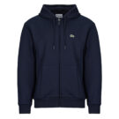 Lacoste Sweatshirt zippé à capuche en molleton Marine Felpa con cappuccio Abbigliamento - 1