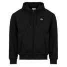 Lacoste Sweatshirt zippé à capuche en molleton Nero Felpa con cappuccio Abbigliamento - 1
