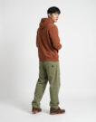 Timberland Embroidered Logo Established 1973 Marrone Felpa con cappuccio Abbigliamento - 4