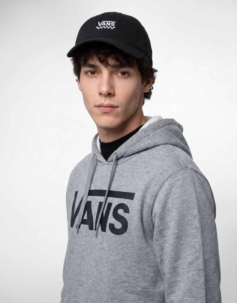 Vans CLASSIC VANS PO Grigio Felpa con cappuccio Abbigliamento - 5