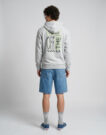 Vans CUT AND PASTE PULLOVER Grigio Felpa con cappuccio Abbigliamento - 4