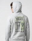 Vans CUT AND PASTE PULLOVER Grigio Felpa con cappuccio Abbigliamento - 5