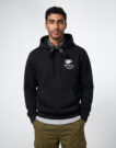 Vans STACKED HI PULLOVER Nero Felpa con cappuccio Abbigliamento - 2