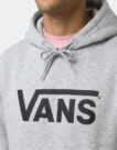 Vans STRETCH LOGO PULLOVER Grigio Felpa con cappuccio Abbigliamento - 5