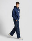 Vans STRETCH LOGO PULLOVER Marine Felpa con cappuccio Abbigliamento - 3