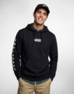 Vans VANS BOXED PULLOVER Nero Felpa con cappuccio Abbigliamento - 2