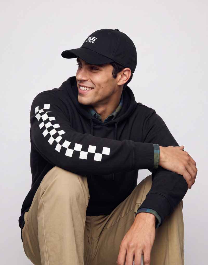 Vans VANS BOXED PULLOVER Nero Felpa con cappuccio Abbigliamento - 4