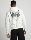 Vans VANS RACING FULL ZIP Bianco Felpa con cappuccio Abbigliamento - 4