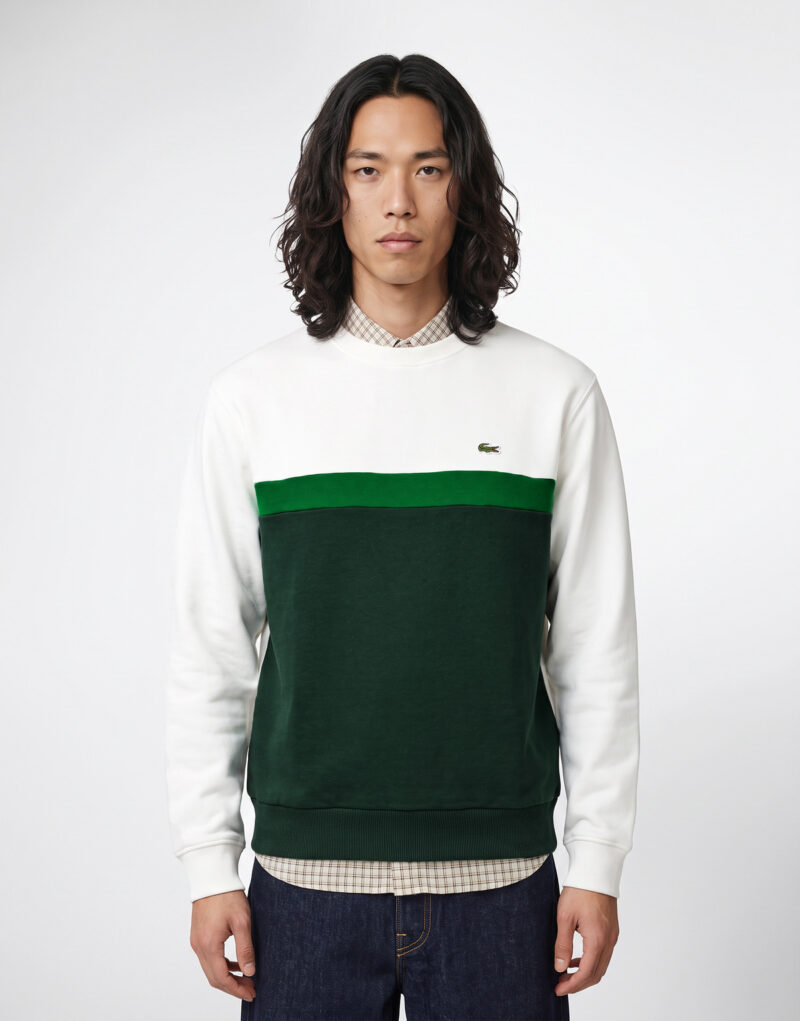 Lacoste Bianco Felpa Abbigliamento - 2