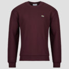 Lacoste Sweatshirt en molleton Bordeaux Felpa Abbigliamento - 1