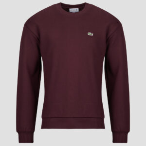 Felpe uomo Lacoste  Sweatshirt en molleton  Bordeaux Lacoste 3617077705980