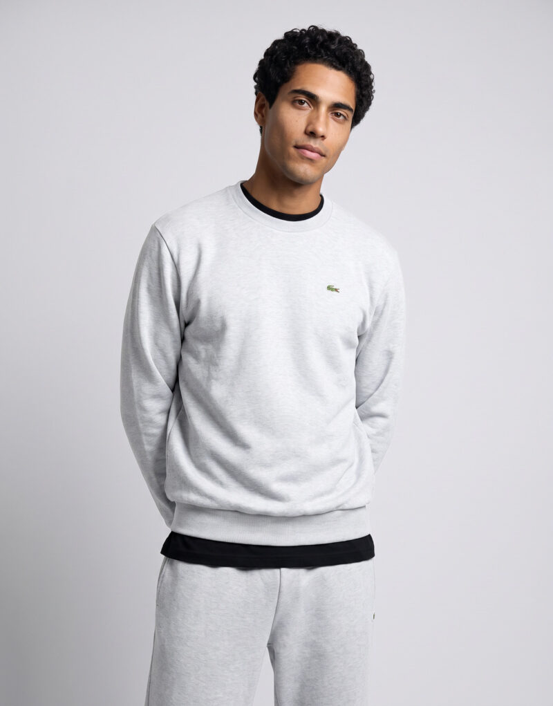 Lacoste Sweatshirt en molleton Grigio Felpa Abbigliamento - 2