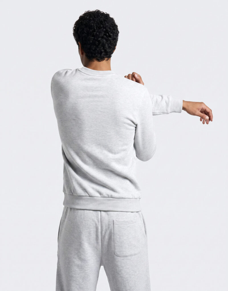 Lacoste Sweatshirt en molleton Grigio Felpa Abbigliamento - 4