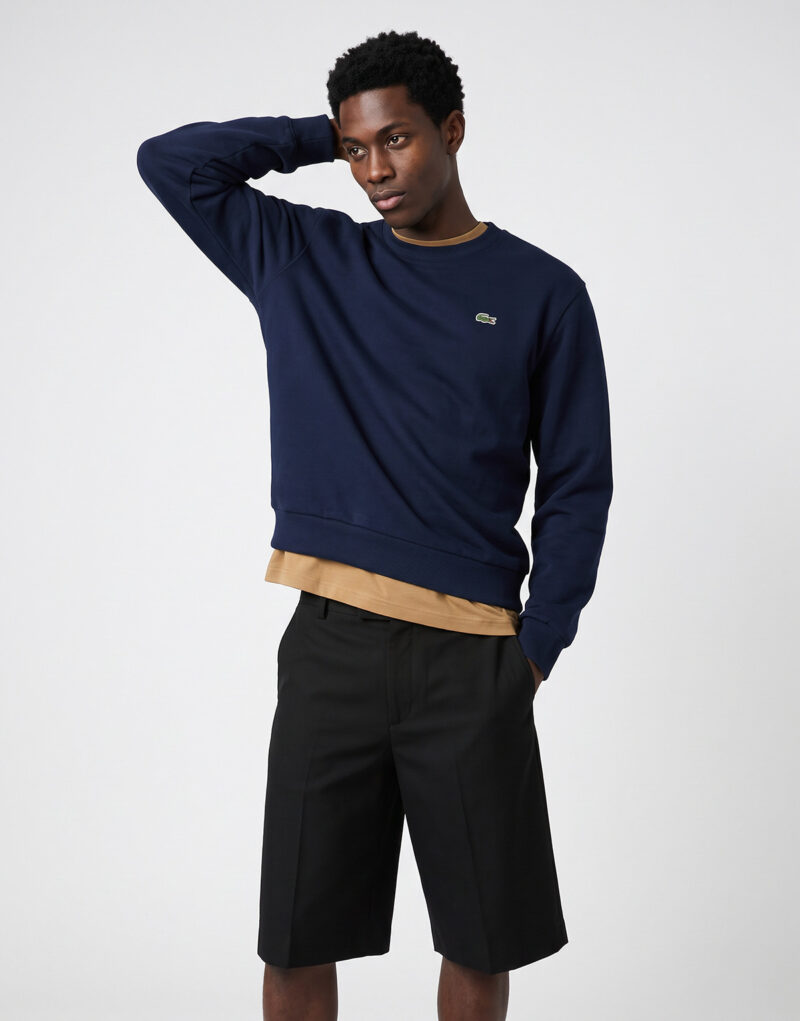 Lacoste Sweatshirt en molleton Marine Felpa Abbigliamento - 2
