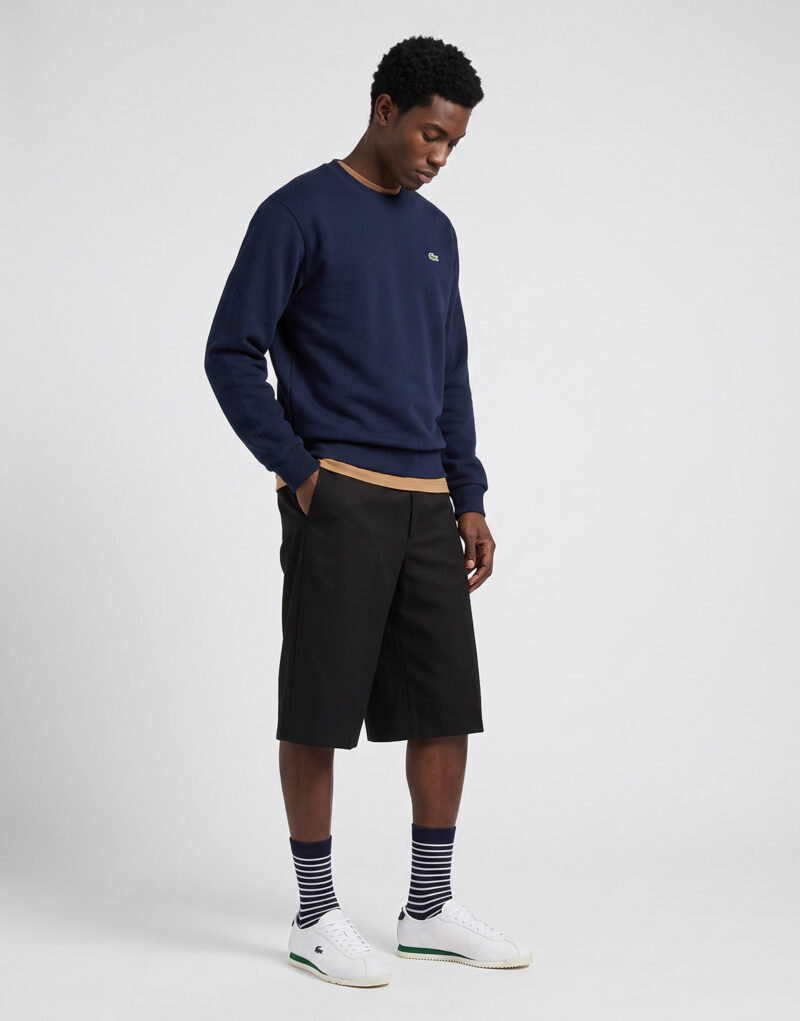 Lacoste Sweatshirt en molleton Marine Felpa Abbigliamento - 3
