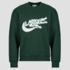 Felpe uomo Lacoste  Sweatshirt en molleton imprimé   Verde Lacoste 3617077672435